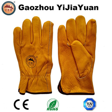 Safety Leather Drivers Working Gloves